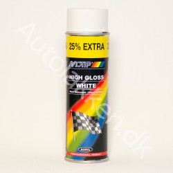 Motip Hvid Spraymaling 500 ml.